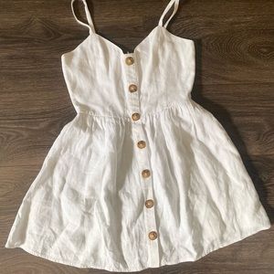Reformation Linen Mini Dress